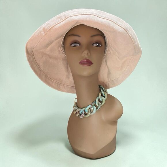 SCALA NWT UPF 50+ Sun Hat Bucket Hat OS cotton Cream Natural Linen Color main image 4